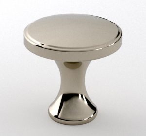 Jamestown Hammered Flat Knob