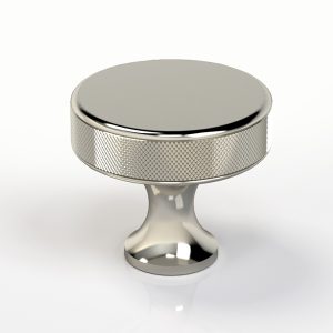 Hudson Hammered Diamond Flat Knob