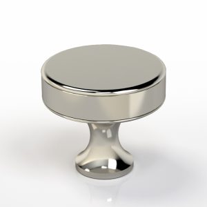 Hudson Hammered Flat Knob