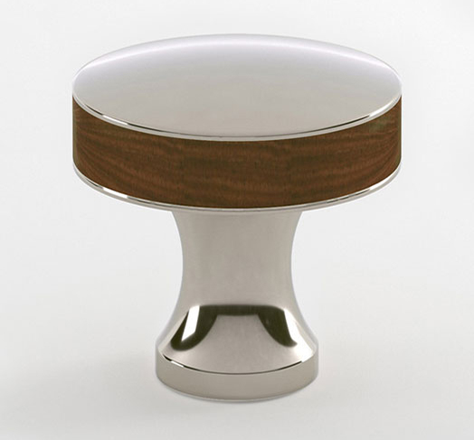 Manor Hammered Walnut Knob
