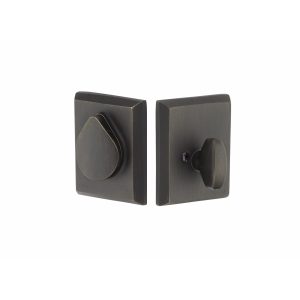 Bronze Rustic Modern Rectangular - Double