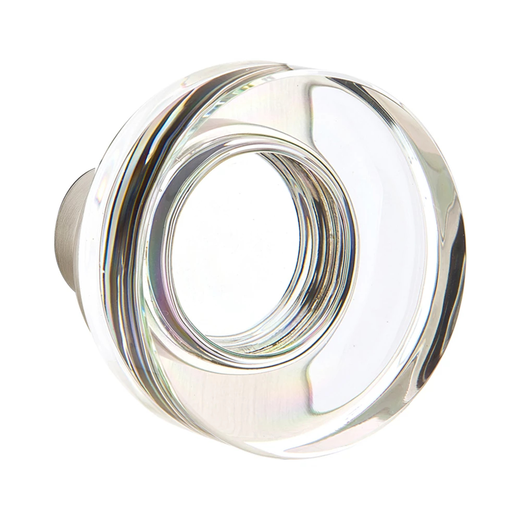 Modern Disc Glass Knobset - Dummy