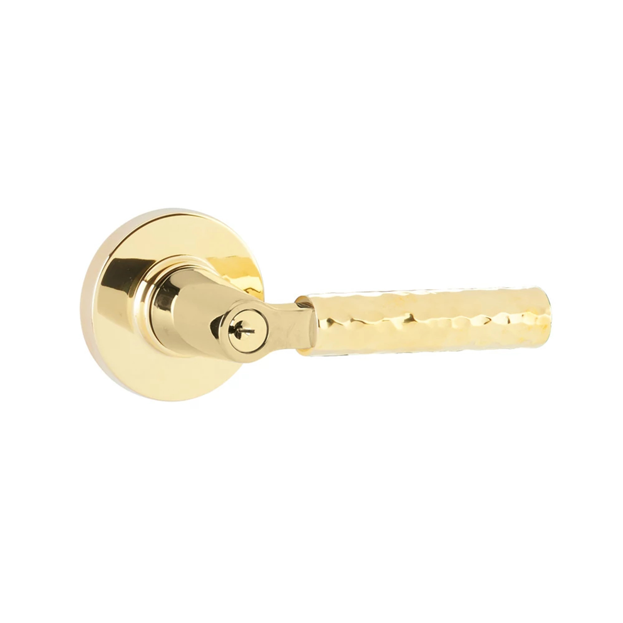 L-Square Hammered Handle Key in Lever - Dummy