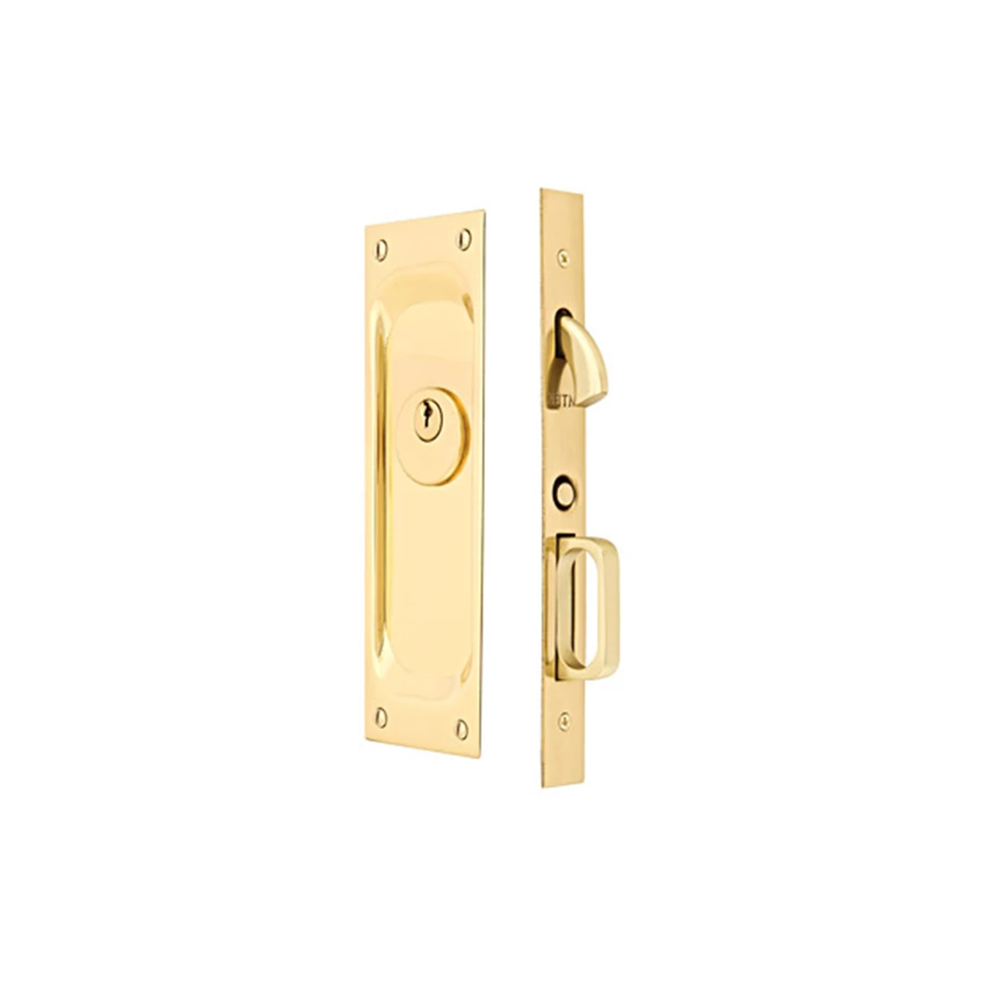 Classic Pocket Door Mortise - Mort. pocket door keyed lock