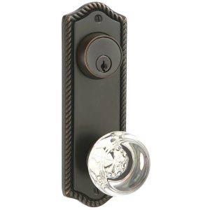 Rope Style Keyed 3-5/8" C-to-C - Passage Double Keyed