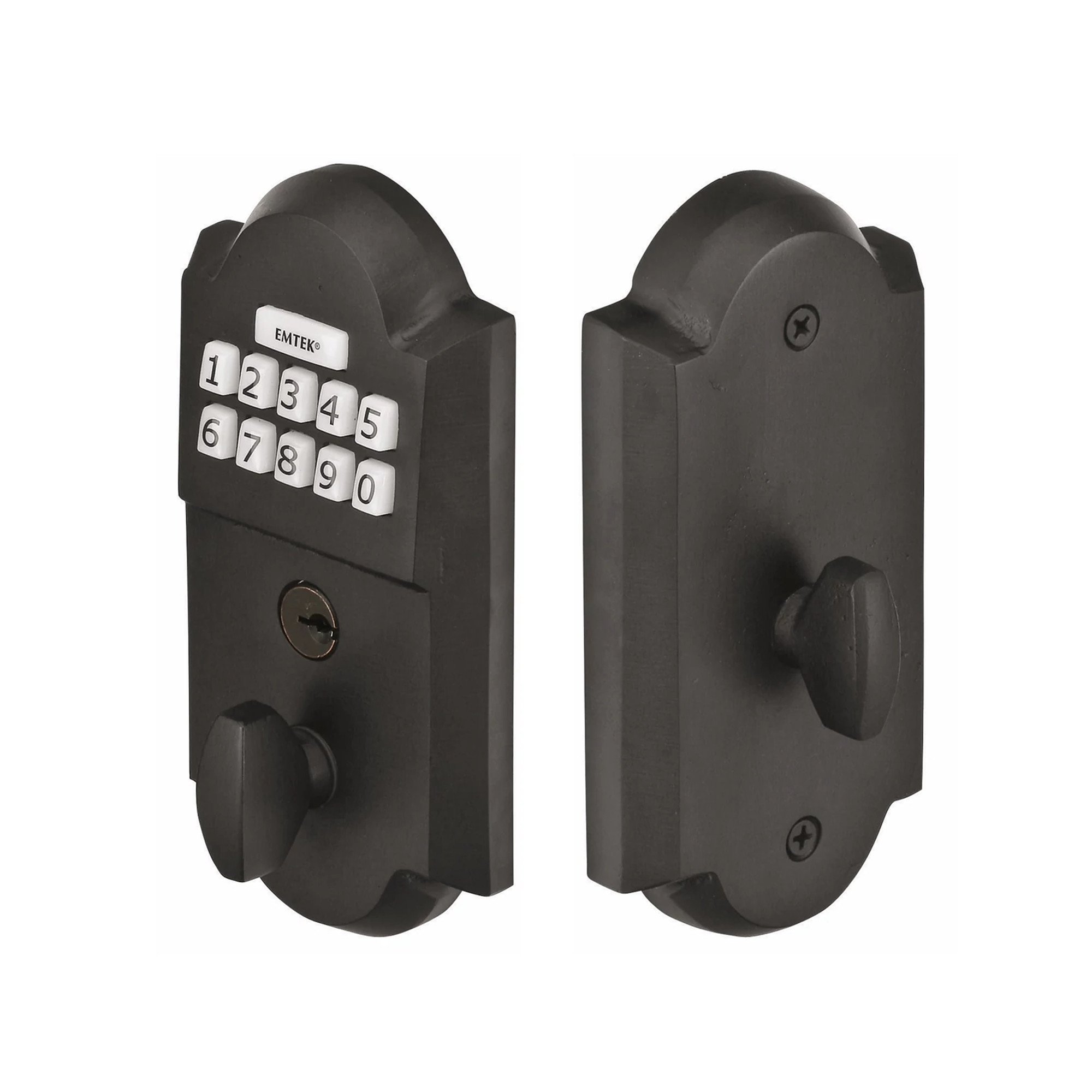 Sandcast Bronze Keypad Deadbolt