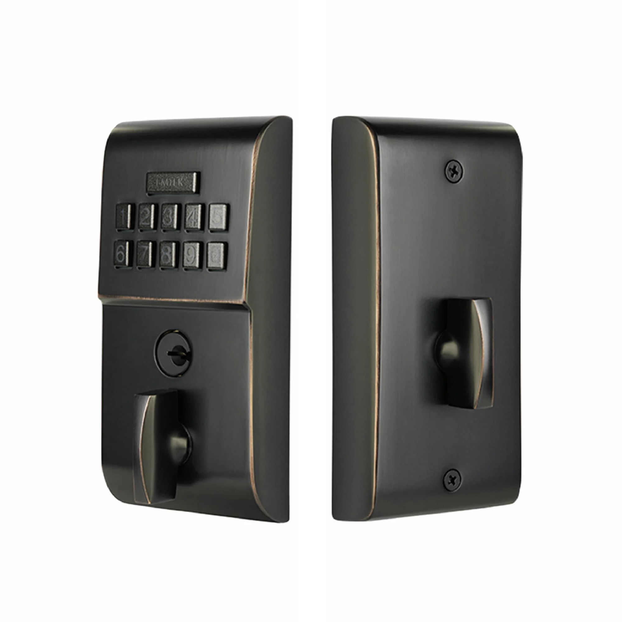 Modern Brass Keypad Deadbolt