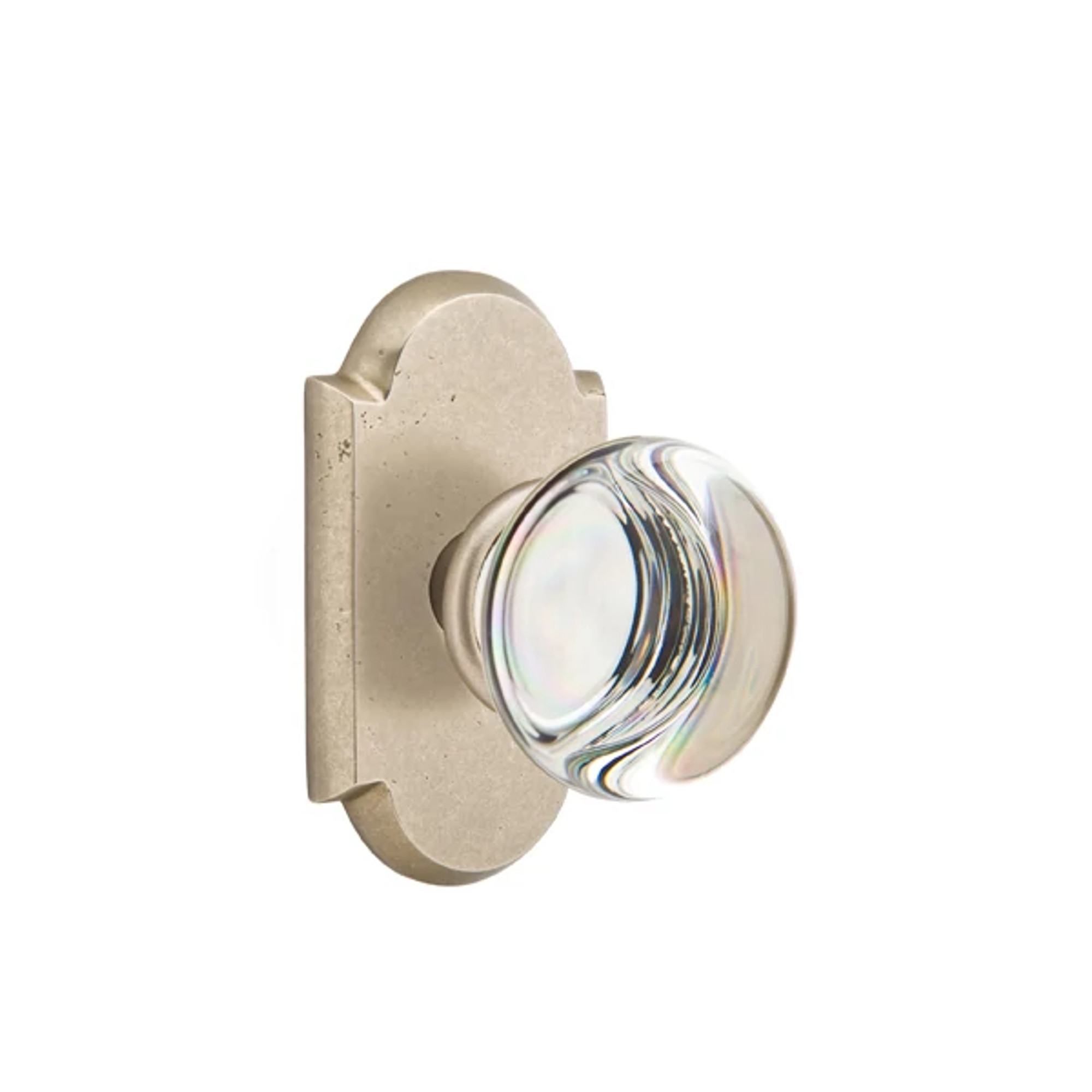 Providence Glass Knobset - Brz Privacy