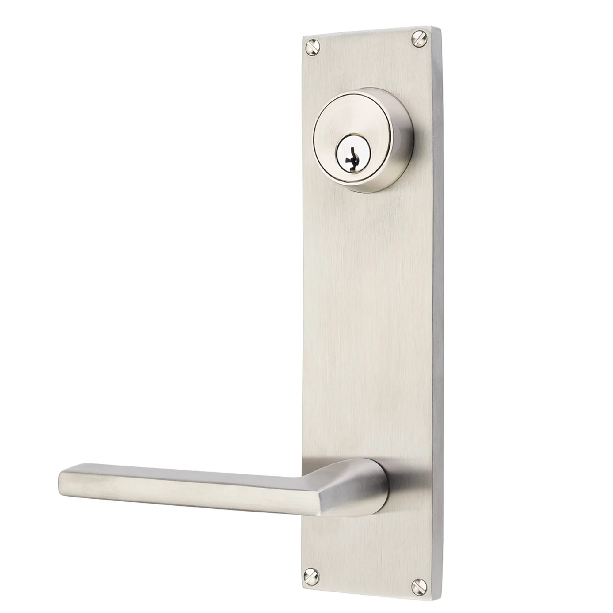 Stainless Steel Style Keyed 5-1/2" C-to-C - Passage Double Keyed