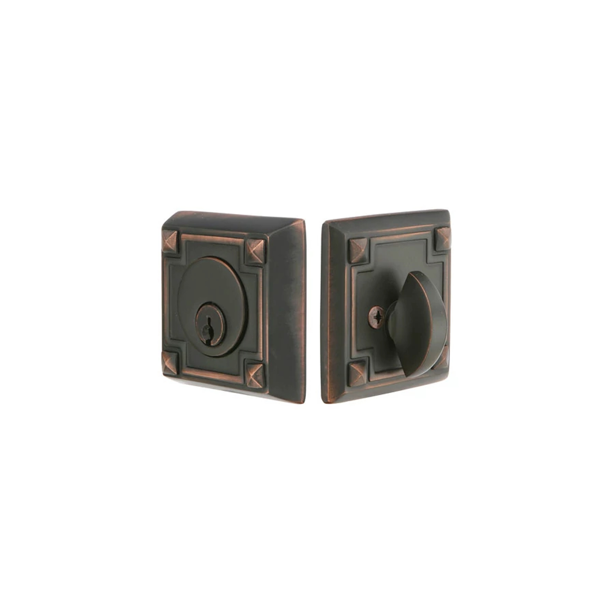 Arts and Crafts Deadbolt - Sgl
