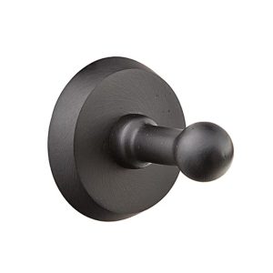Sandcast Bronze Single Hook with Rosette - Bronze Sgl Post Style Hook