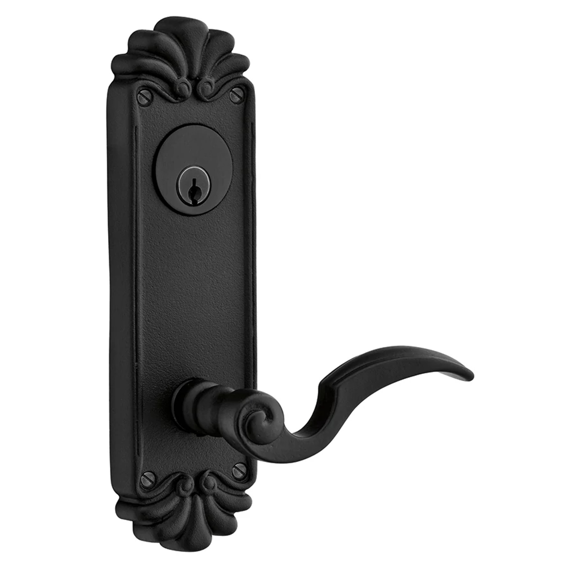 Tuscany #16 Style Keyed 3-5/8" C-to-C - Passage Single Keyed