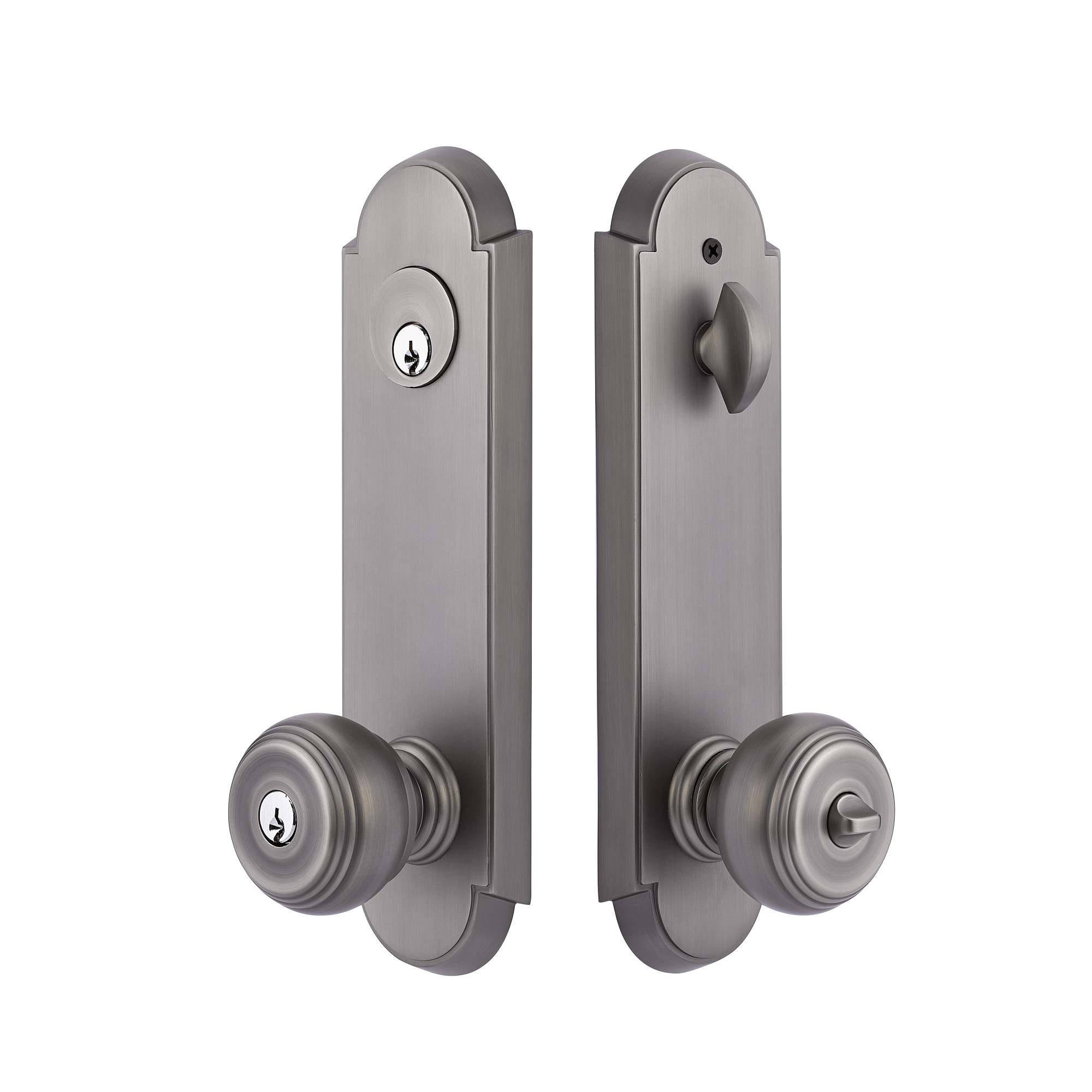 Annapolis Two Point - 2-PT Lock Key in Knb/Lvr Sgl Cyl