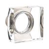 Modern Square Glass Knob