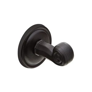 Tuscany Bronze Single Hook with Rosette - Tuscany Bronze Sgl Robe Hook