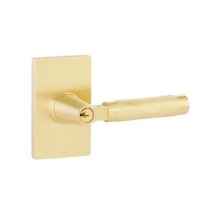 L-Square Knurled Handle Key in Lever - Dummy