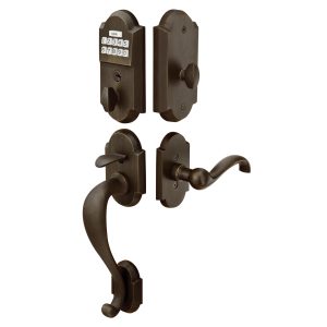 Sandcast Bronze Keypad Entry Set
