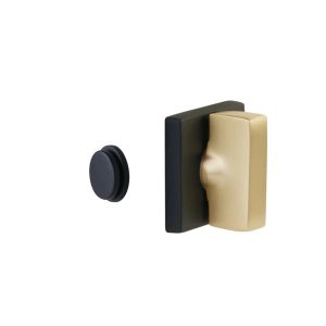 Square Single Rosette Privacy Bolt - Thumbturn Privacy Bolt