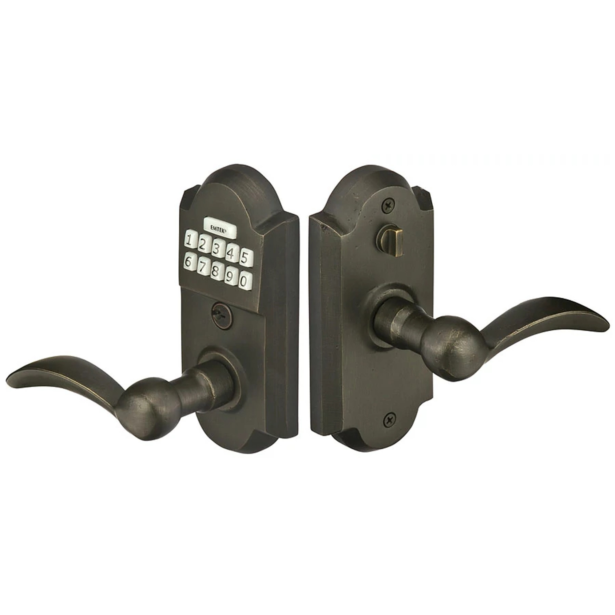 Sandcast Bronze Keypad Leverset