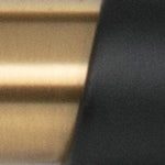 Honey Bronze and Flat Black