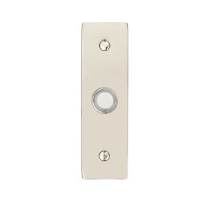 1-1/2" x 5" STRETTO Brass with Plate & Button