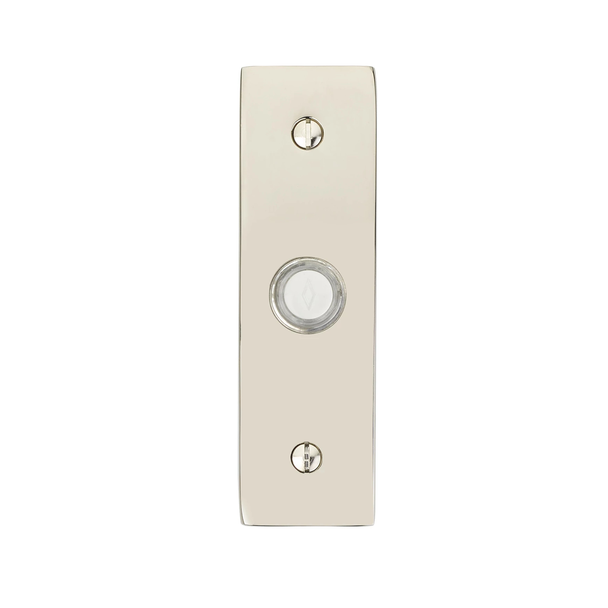 1-1/2" x 5" STRETTO Brass with Plate & Button