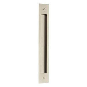 Modern Rectangular Flush Pull for 12" C-to-C Appliance Pull