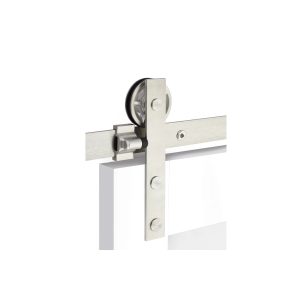 Modern Rectangular Face Mount Hanger (SS) - Double Door
