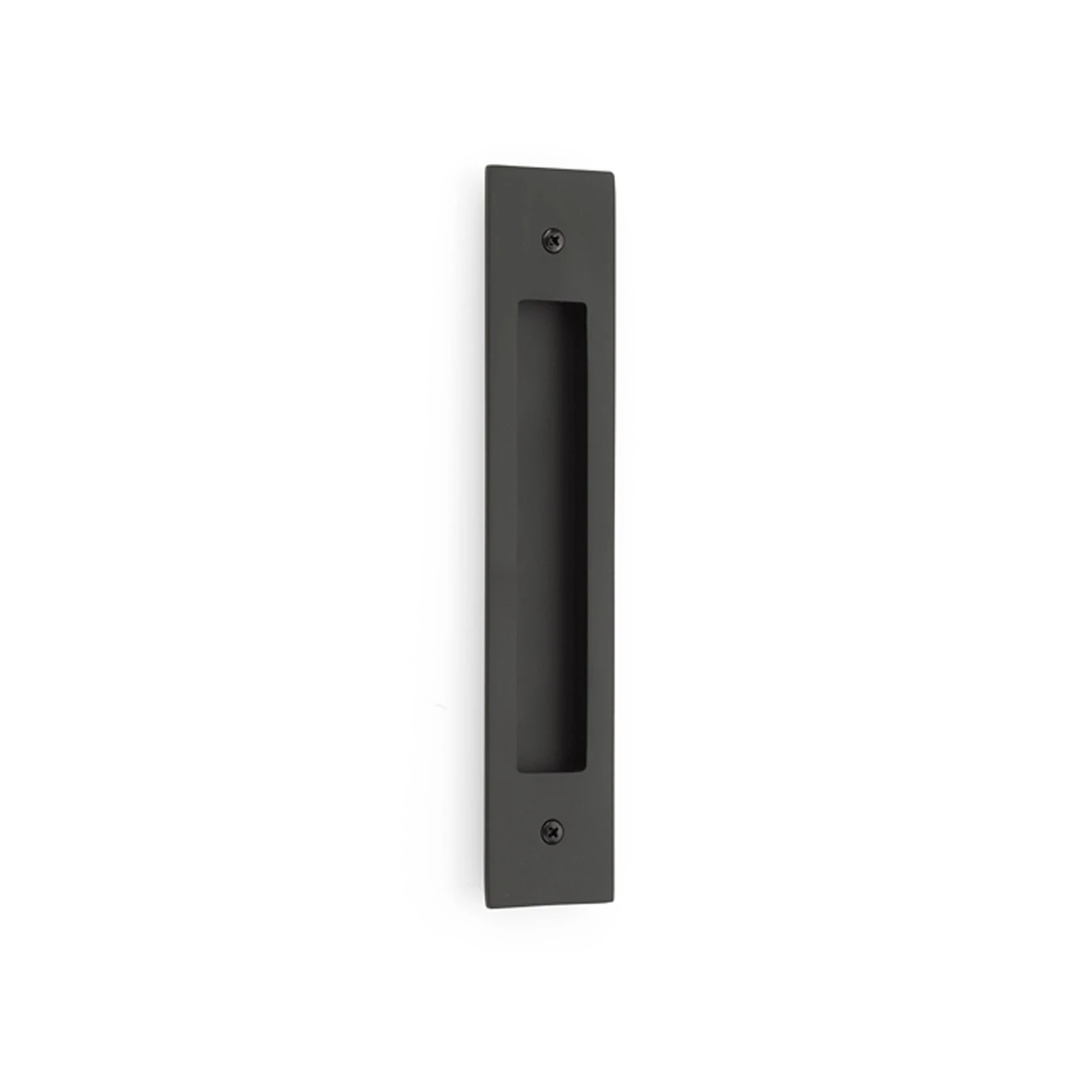 Modern Rectangular Flush Pull for 8" C-to-C Door Pull