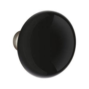 Ebony Knobset - Concealed Fastener Privacy