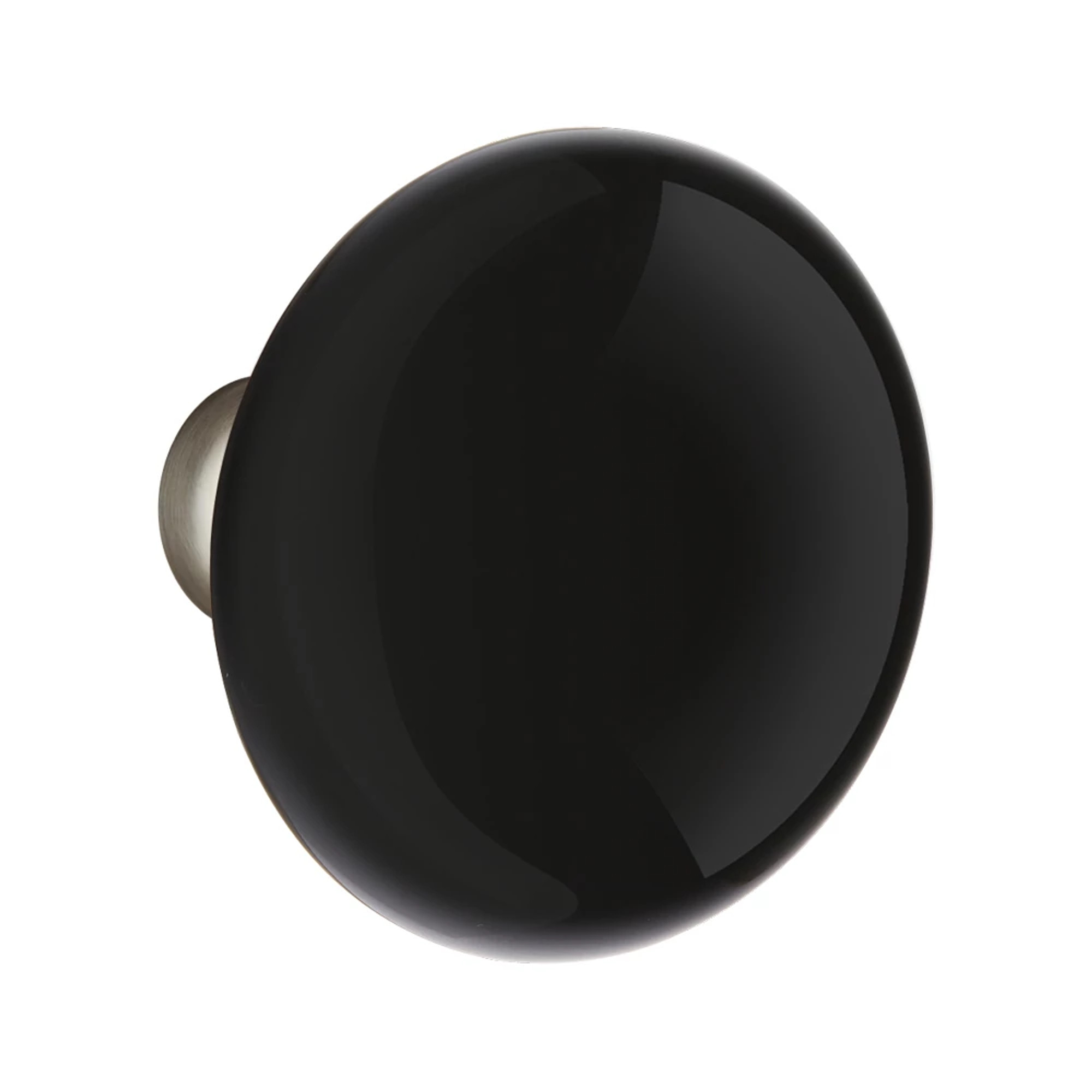 Ebony Knobset - Concealed Fastener Privacy