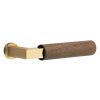 L-Square Walnut Lever