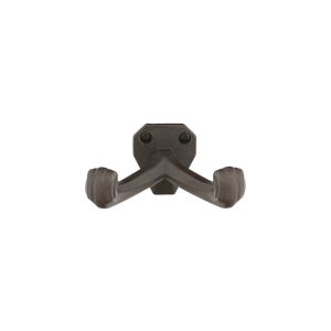 Tuscany Bronze Double Hook - Tuscany Bronze Double Robe Hook