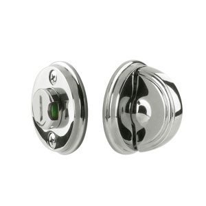 Watford Double Rosette with Indicator - Thumbturn Privacy Bolt with Color Indicator